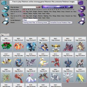 pokemon-mmo-rpg-game-PokemonPets-all-pokemon-list-page-hd-gameplay-screenshot